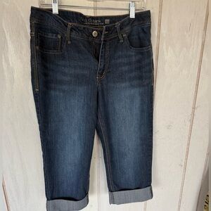 Faded Glory Vintage Rockabilly Clamdiggers 12